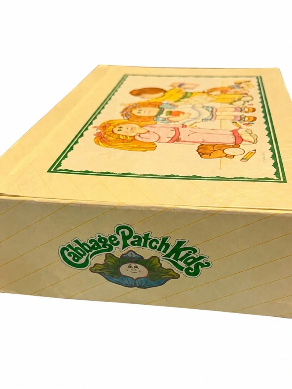 Vintage 1984 Cabbage Patch Kids Pencil Crayon Box Case Current school box